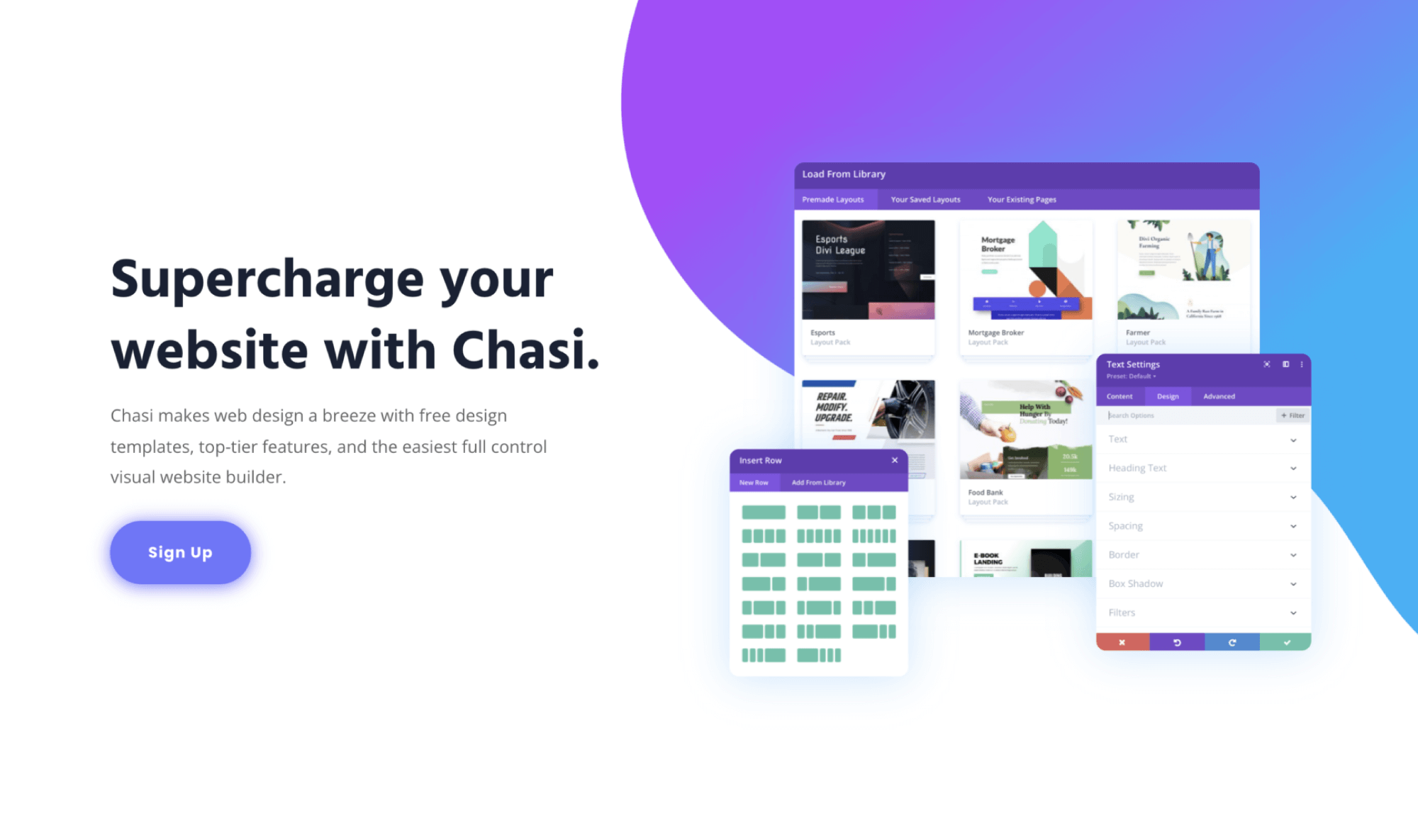 Chasi Website Builder Home Page View Launch Press Release March 2022