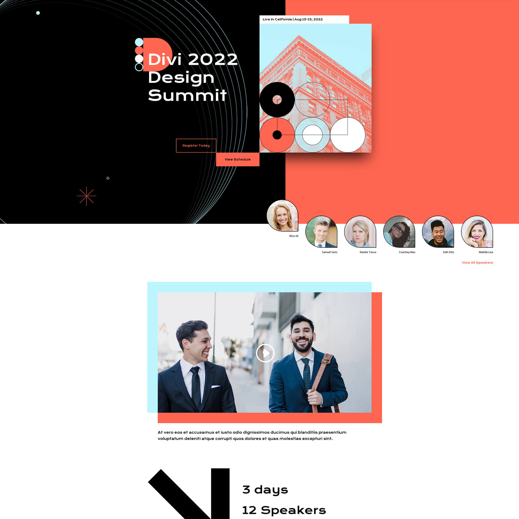Chasi Website Builder Agency Templates Conference