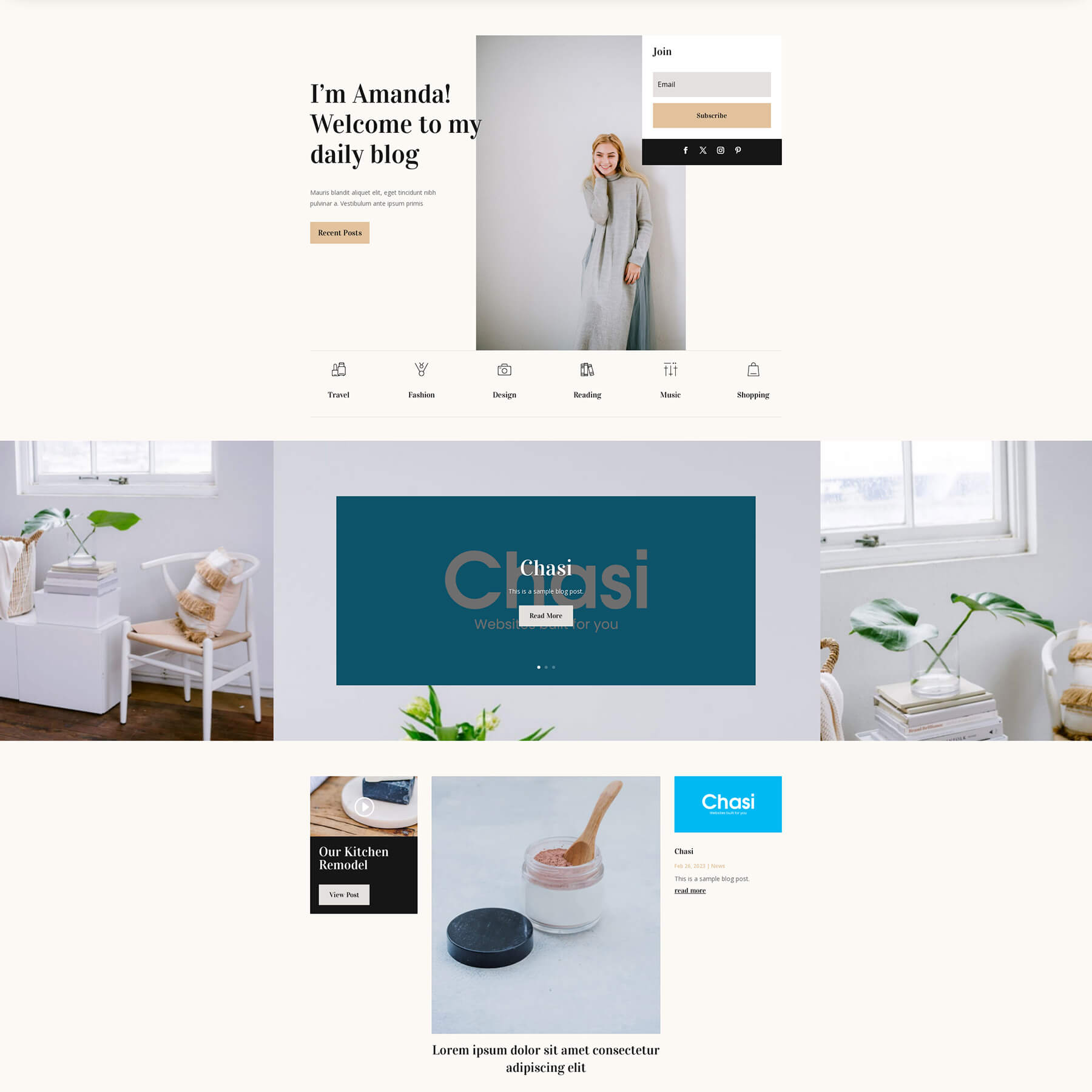 Chasi Website Builder Agency Templates Daily Blog
