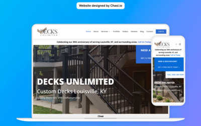 Decks Unlimited – 30 Year Old Business Grows on Chasi